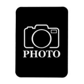 Gepersonaliseerde verjaardagscadeau idee Upload uw Magneet (Verticaal)