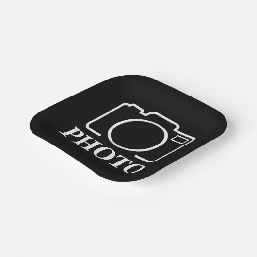 Gepersonaliseerde verjaardagscadeau idee Upload uw Papieren Bordje (Gebogen)