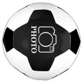 Gepersonaliseerde verjaardagscadeau idee Upload uw Voetbal (Gedraaid)