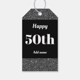  gepersonaliseerde verjaardagscadeau labels 50th cadeaulabel