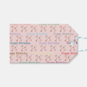 Gepersonaliseerde verjaardagscadeau Labels - Aange Cadeaulabel (Voorkant (Horizontaal))