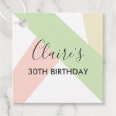 Gepersonaliseerde verjaardagscadeau Labels, Labels (Voorkant)