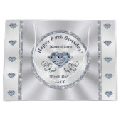 Gepersonaliseerde verjaardagscadeau tassen, ELK JA Groot Cadeauzakje (Voorkant)