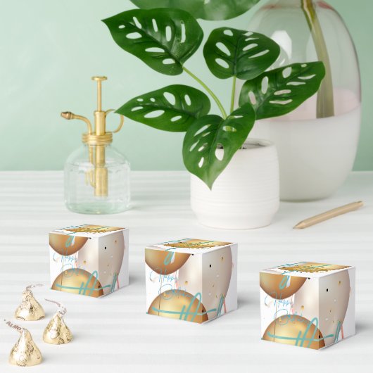 Gepersonaliseerde verjaardagscadeaubox bedankdoosjes (Meervoudige)