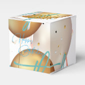 Gepersonaliseerde verjaardagscadeaubox bedankdoosjes (Voorkant Zijde)