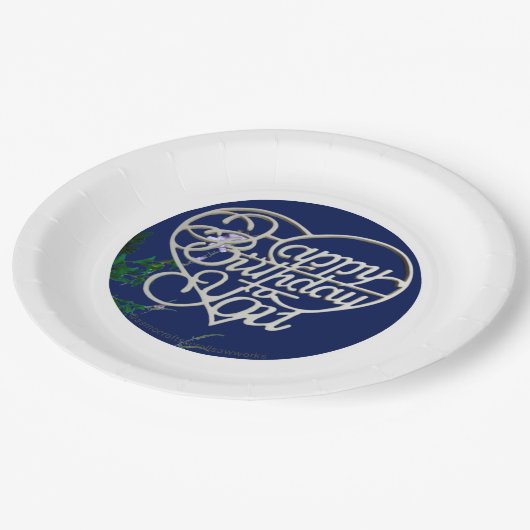 Gepersonaliseerde Verjaardagscadeaus Papieren Bord (Gekanteld)