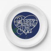 Gepersonaliseerde Verjaardagscadeaus Papieren Bord (Voorkant)
