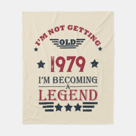 Gepersonaliseerde verjaardagscadeaus rood fleece deken