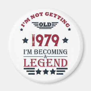 Gepersonaliseerde  verjaardagscadeaus rood magneet