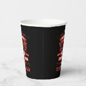 Gepersonaliseerde  verjaardagscadeaus rood papieren bekers (Rechts)