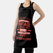 Gepersonaliseerde  verjaardagscadeaus rood schort (Insitu)