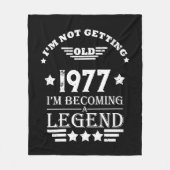 Gepersonaliseerde verjaardagscadeaus wit fleece deken (Voorkant)