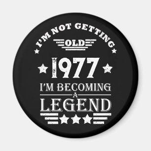 Gepersonaliseerde  verjaardagscadeaus wit magneet