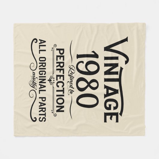 Gepersonaliseerde  verjaardagscadeaus zwart fleece deken (Voorkant (Horizontaal))