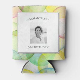 Gepersonaliseerde verjaardagsfeest foto Koelboxxen Blikjeskoeler