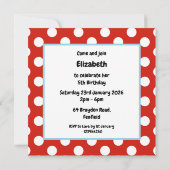 Gepersonaliseerde verjaardagsfeestje van Celebrati (Achterkant)