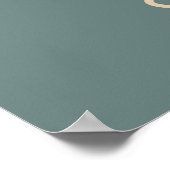 Gepersonaliseerde  verjaardagsfeestje whiskey labe poster (Hoek)