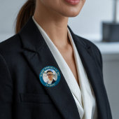 Gepersonaliseerde verjaardagsfoto, uw Afbeelding b Ronde Button 3,2 Cm