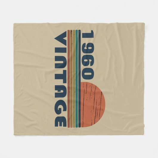 Gepersonaliseerde  verjaardagsgeschenken fleece deken (Voorkant (Horizontaal))