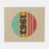 Gepersonaliseerde verjaardagsgeschenken fleece deken (Voorkant (Horizontaal))