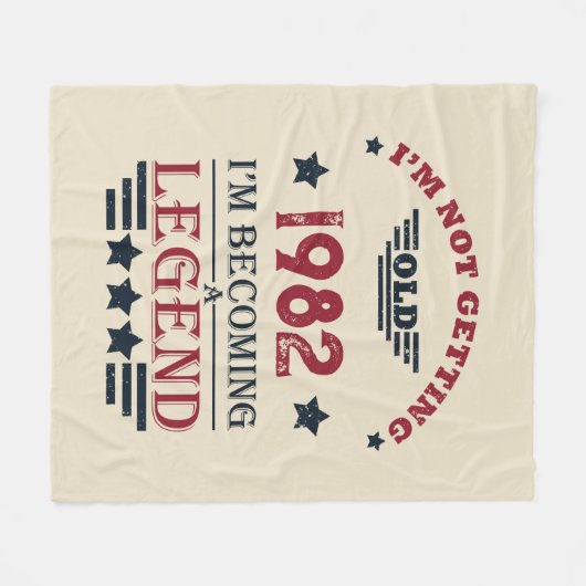 Gepersonaliseerde  verjaardagsgeschenken fleece deken (Voorkant (Horizontaal))