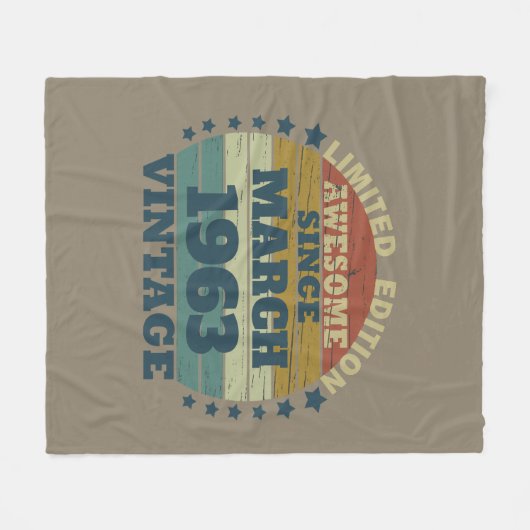 Gepersonaliseerde  verjaardagsgeschenken fleece deken (Voorkant (Horizontaal))