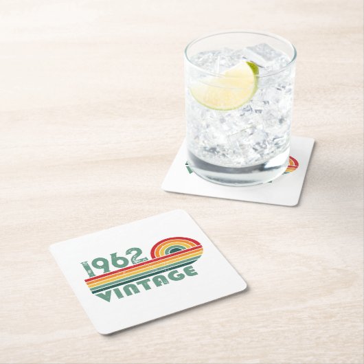 Gepersonaliseerde verjaardagsgeschenken kartonnen onderzetters (Insitu)