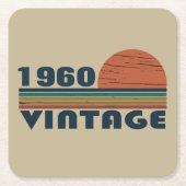 Gepersonaliseerde  verjaardagsgeschenken kartonnen onderzetters (Voorkant)