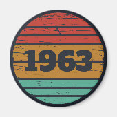 Gepersonaliseerde  verjaardagsgeschenken magneet (Voorkant)