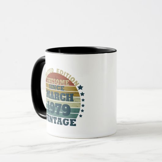 Gepersonaliseerde  verjaardagsgeschenken mok (Voorkant links)