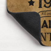 Gepersonaliseerde  verjaardagsgeschenken muismat (Hoek)