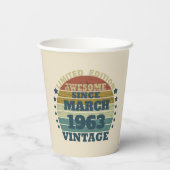 Gepersonaliseerde  verjaardagsgeschenken papieren bekers (Achterkant)