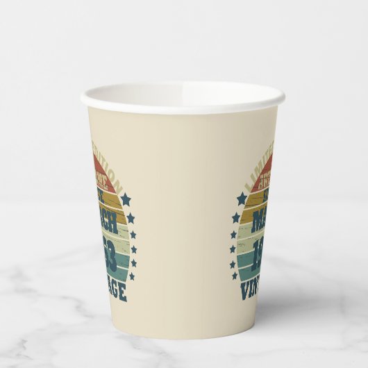 Gepersonaliseerde  verjaardagsgeschenken papieren bekers (Links)