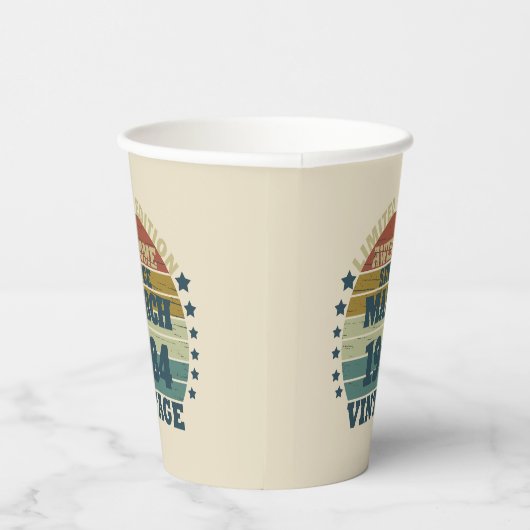 Gepersonaliseerde  verjaardagsgeschenken papieren bekers (Rechts)