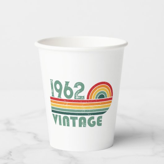 Gepersonaliseerde  verjaardagsgeschenken papieren bekers (Voorkant)