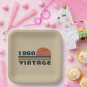 Gepersonaliseerde verjaardagsgeschenken papieren bordje (Feest)