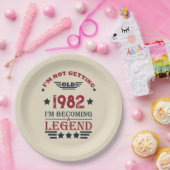 Gepersonaliseerde  verjaardagsgeschenken papieren bordje (Feest)