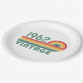 Gepersonaliseerde  verjaardagsgeschenken papieren bordje (Gekanteld)