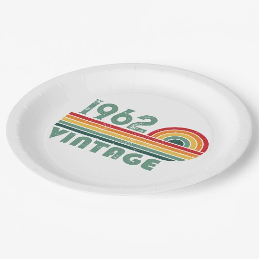 Gepersonaliseerde  verjaardagsgeschenken papieren bordje (Gekanteld)