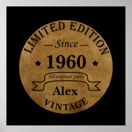 Gepersonaliseerde  verjaardagsgeschenken poster