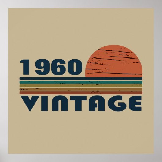 Gepersonaliseerde  verjaardagsgeschenken poster (Voorkant)