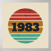 Gepersonaliseerde  verjaardagsgeschenken poster (Voorkant)