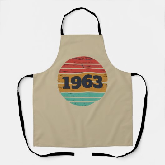 Gepersonaliseerde verjaardagsgeschenken schort (Voorkant)