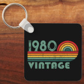 Gepersonaliseerde  verjaardagsgeschenken sleutelhanger (Voorkant)