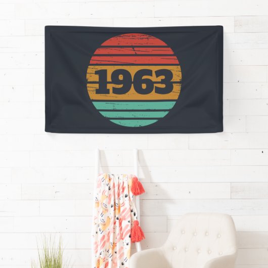 Gepersonaliseerde  verjaardagsgeschenken spandoek (Insitu)
