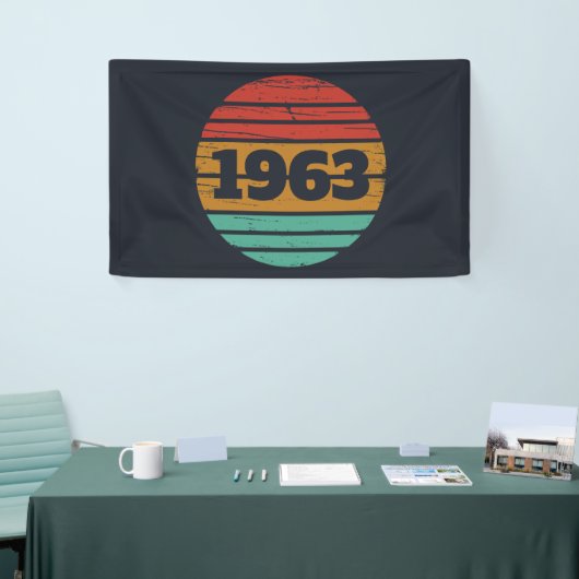 Gepersonaliseerde  verjaardagsgeschenken spandoek (Beurs)