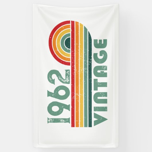 Gepersonaliseerde verjaardagsgeschenken spandoek (Verticaal)