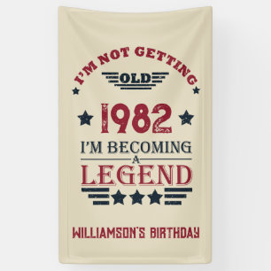 Gepersonaliseerde verjaardagsgeschenken spandoek