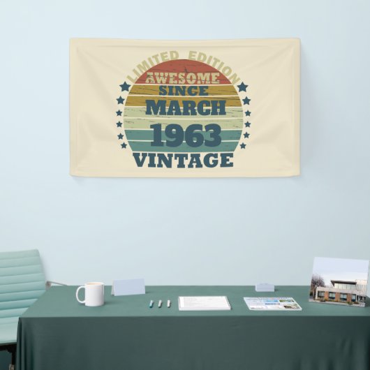 Gepersonaliseerde  verjaardagsgeschenken spandoek (Beurs)