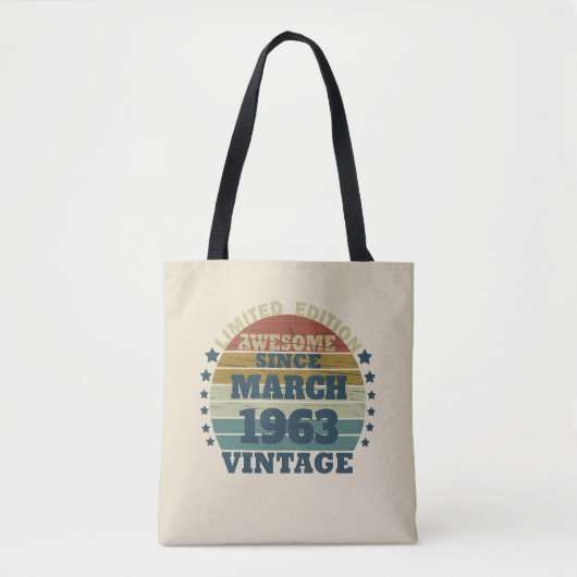 Gepersonaliseerde  verjaardagsgeschenken tote bag (Voorkant)